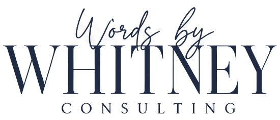 Words by Whitney Consulting
